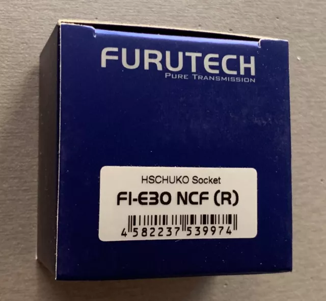 Prises embases Schuko Furutech Rhodium NEUVES EN BOÎTE. À SAISIR !!