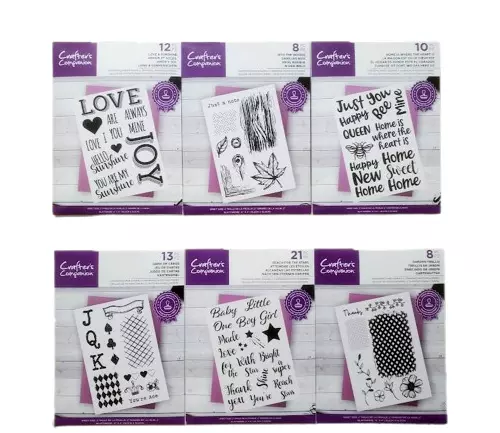 (Lote De 6) Gemini Crafters Companion Fotopolímeros Sello Kits