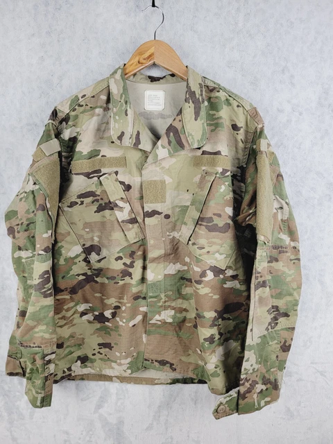USGI US Army Combat Uniform Multicam OCP Unisex Blouse Coat Size Large Short