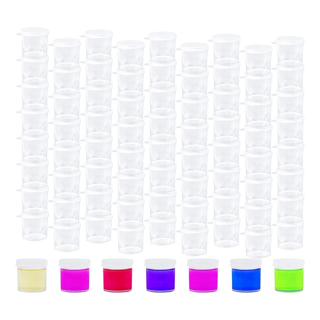Lot De 100 Gobelets Mélangeurs 32 Oz (1 Quart) Avec 50 Couvercles - Pour Peinture Et Résine