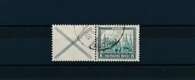 Dt. Reich Nothilfe Bauwerke 1930 Zusammendruck W 37 (S11485)