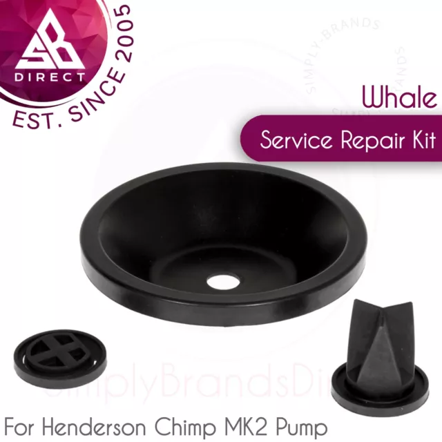 Whale Henderson Chimpanzé Mk2 Néoprène Service Réparation Kit │ AK8015
