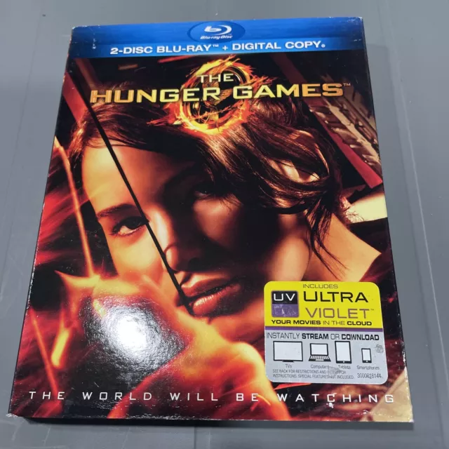 The Hunger Games (Blu-ray Disc, 2012, 2-Disc Set) No Digital Copy