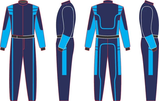 Go Kart Racing Tuta Personalizzata