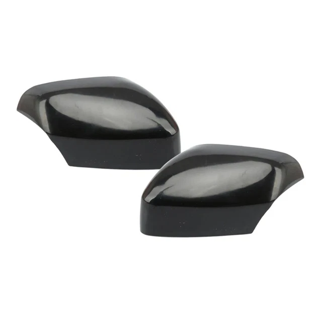 Esterno Parti Rearviewmirror Cover Posteriore Specchio Cover Plastica Nera Nuovi