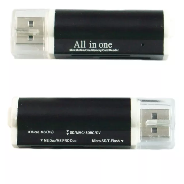 M2 Kartenleser Karten Leser Cardreader Micro SD Card Reader SDHC USB Adapter NEU