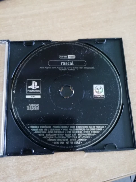 CD Démo Rascal Sur Sony PlayStation 1 - PAL - Bon état