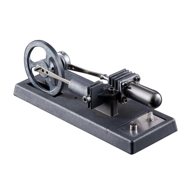 Kit Motore Stirling TechnixLabz Modello Di Motore Stirling, Bilanciamento Del Metallo Fai Da Te, Motore Stirling Ad Aria Calda Con 4 Luci E Base In Metallo, Regali Scientifici Ed Educativi Per Natale