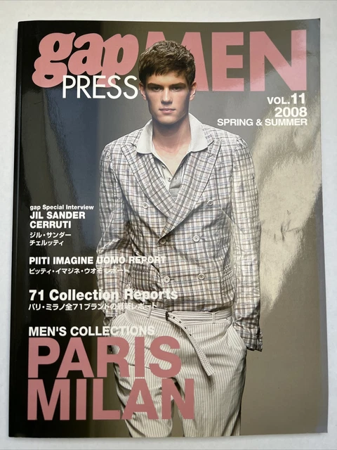GAP PRESS MEN Japan Fashion Magazine - Vol.7 Spring Summer