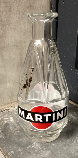 Antiguo Jarra Martini 12,5cl Vintage Años 1960 Francia BAR Guinguette