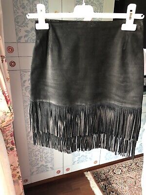BLUMARINE Gonna Gonna da Donna Da Donna Mis de 44 elastan Lana Marrone #3323801 