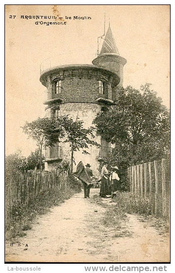 95 ARGENTEUIL - le moulin d'orgemont