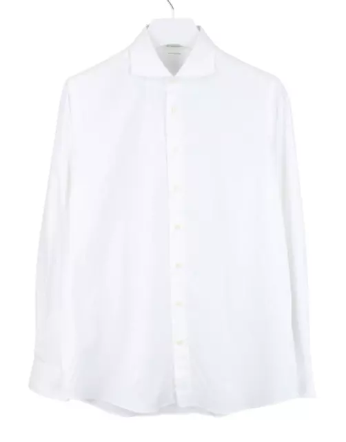 SUITSUPPLY Egyptian Cotton Extra Slim Fit Formal Shirt Men's 43 / 17 White