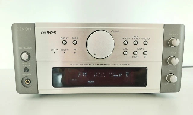 DENON UDRA-M7 AM/FM Stereo Receiver Compact Amplifier £20.00 - PicClick UK