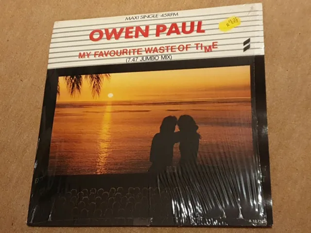 Maxi 12" Vinyl Schallplatte, Owen Paul - My favourite waste of time, neuwertig