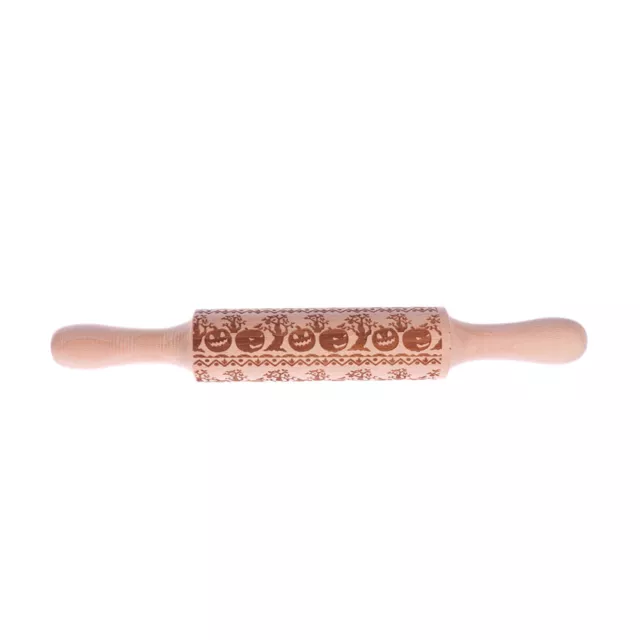 Small Rolling Pin Baking Tools Fondant Engraved Roller Printing