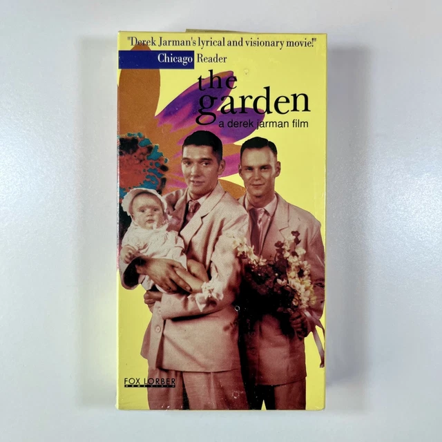THE GARDEN VHS 1990 Derek Jarman Tilda Swinton Fox Lorber Arthouse