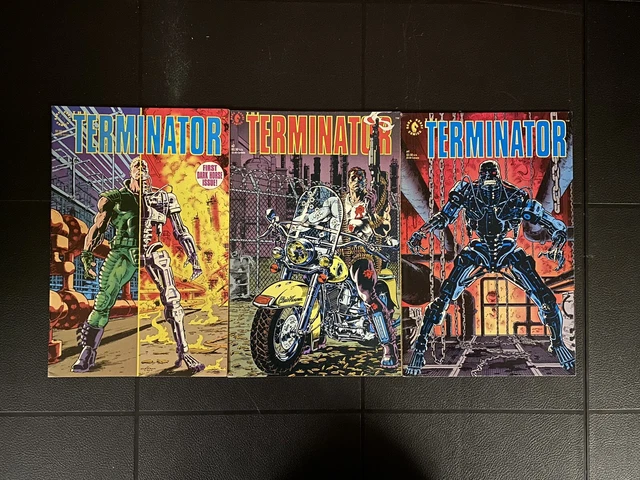 The Terminator #1, 2 & 4 Dark Horse Comics 1990 NM- 3 Book Lot First Series