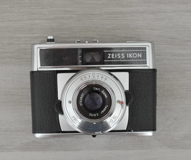 Zeiss Ikon Voigtländer Icarex 35 S BM black lack Tessar 2,8/50 Filter