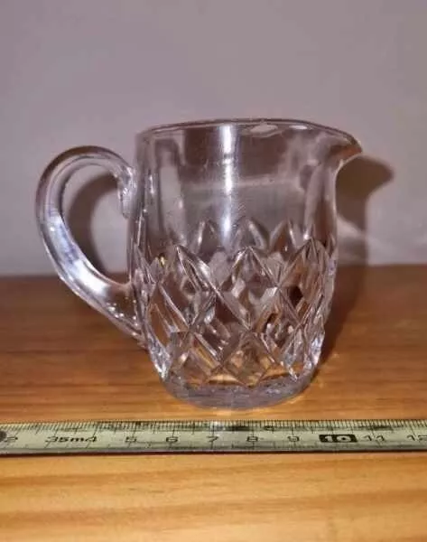 Unbranded Vintage Retro Glass Milk Jug - Small - EUC