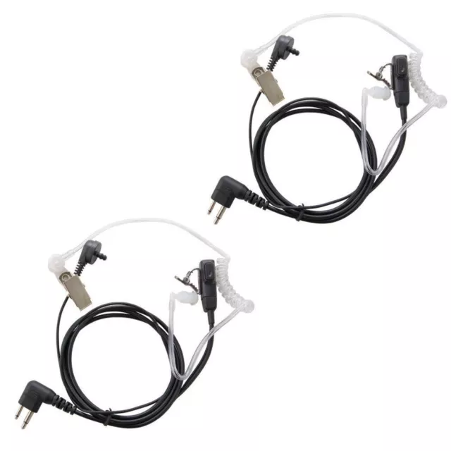 2x micro-casque HQRP pour Motorola AV-1200 RDV-2080D RDV-2020 RDV-5100