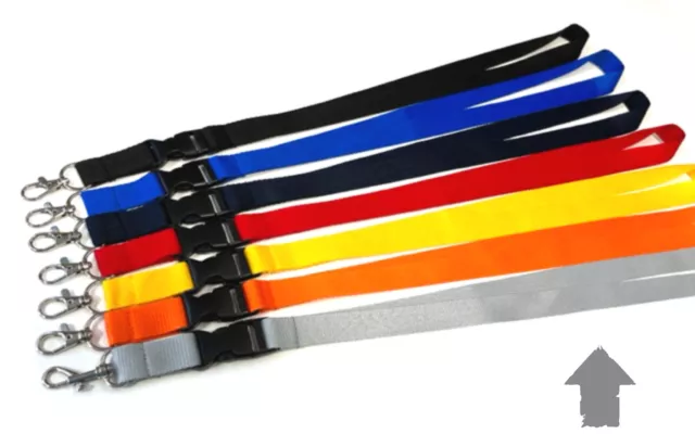 20 Schlüsselbänder Lanyard bedrucken Wunschdruck Wunschtext Schlüsselband