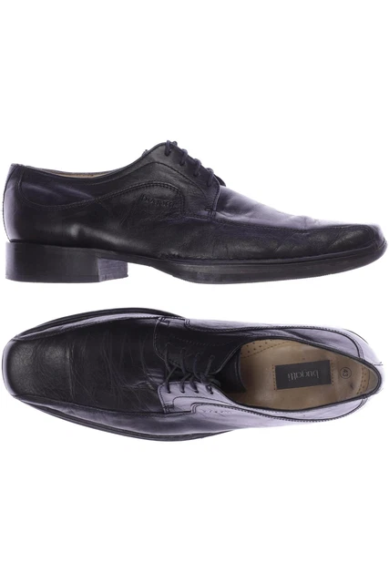 Bugatti scarpe basse uomo slipper scarpe robuste taglia EU 43 pelle nera #hy0xu3c