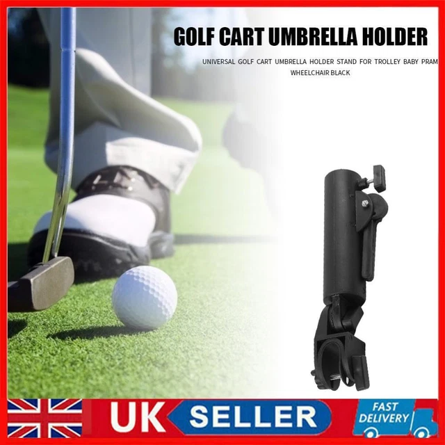 For Trolley Baby Pram Golf Cart Umbrella Holder Double Lock Connector Stand