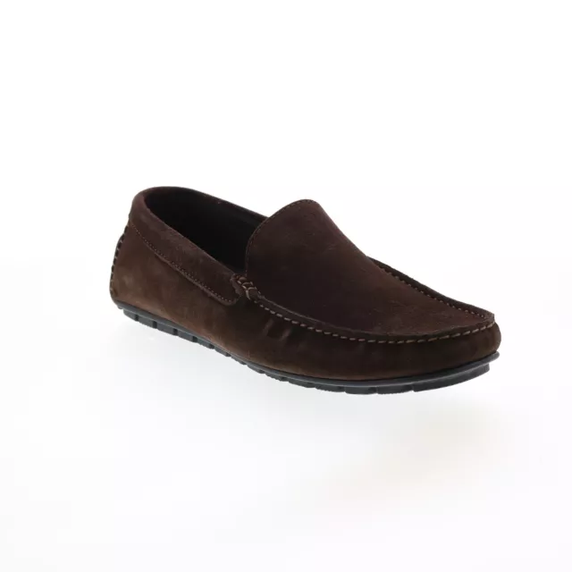 Bruno Magli Xenia MB1XNAD1 Mens Brown Loafers & Slip Ons Moccasin Shoes 9