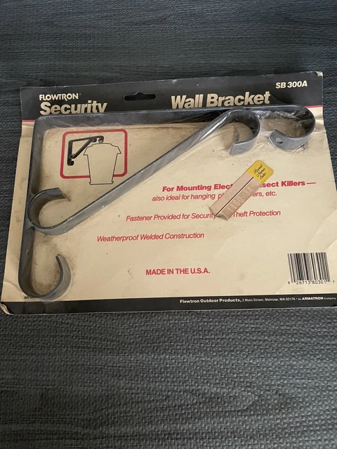 NOS SB300A Security Wall Bracket For Electronic Insect Killers (or other things)