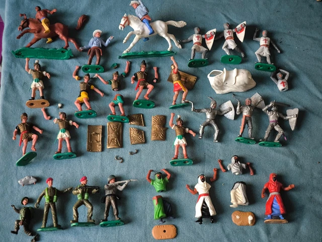 Plastic toys soldiers - TIMPO action packs - Cavalerie française à Waterloo Plastic toys soldiers - TIMPO action packs - Cavalerie française à Waterloo