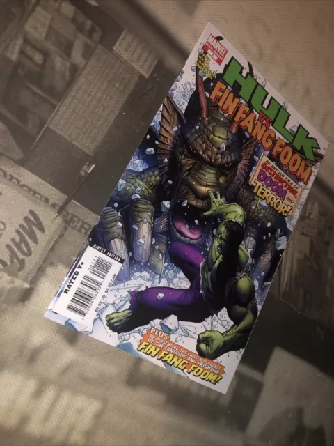 HULK VS FIN FANG FOOM SPECIAL 1 KEY 1st FIN FANG FOOM JACK KIRBY STAN LEE B11BT 3