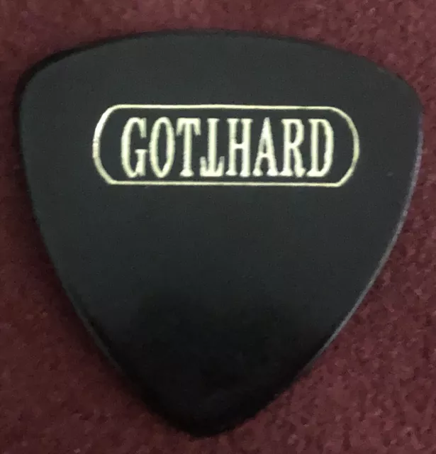 GOTTHARD Leo Leoni 1992 Dial Hard old signature guitar pick Gitarrenplektrum