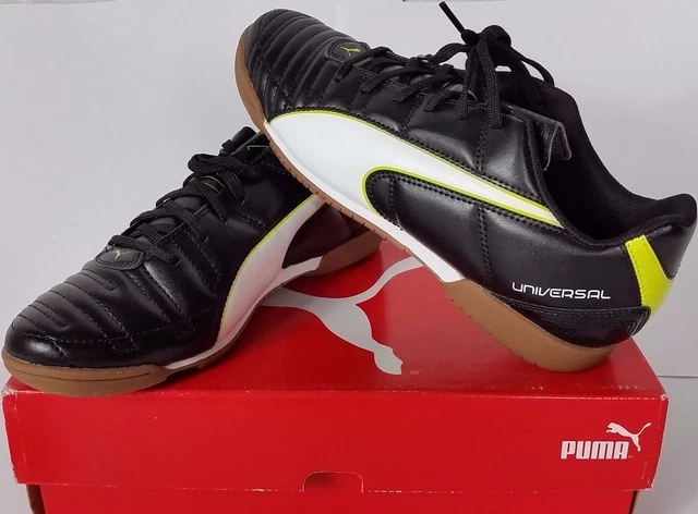 Puma Junior Allenatori Calcio Ragazzi Nero 100% Autentiche UK 5 EU 38 A237