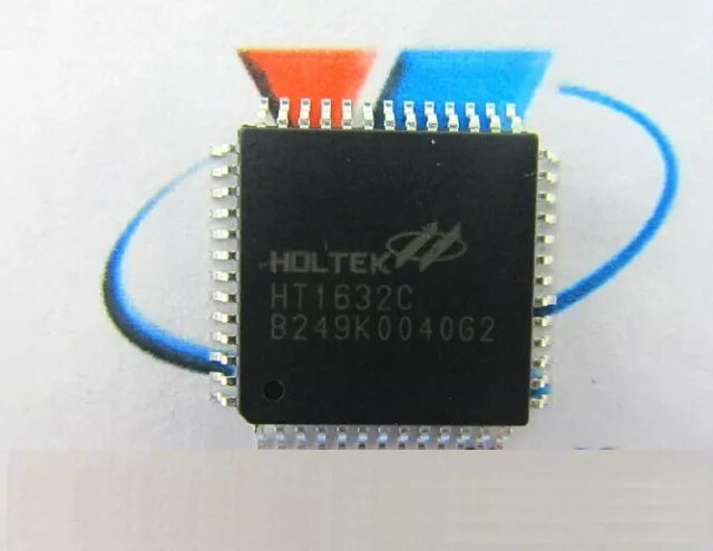 1PCS HT1632C QFP52 HOLTEK Driver Chip of LED Dot Matrix Unit Board 256 kHZ NEW C
