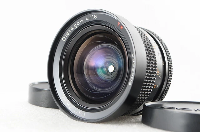 [N Mint] Contax Carl Zeiss Distagon T 18mm F/4 AEG Mf Objektiv Cy Aus Japan #