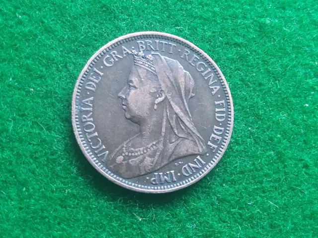 1898 Victoria Half-Penny | British Copper Coin