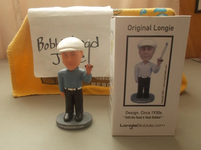 Nib 2004 Longshoremen Longie Bobblehead Ilwu Harry Bridges Union Bobble Hook