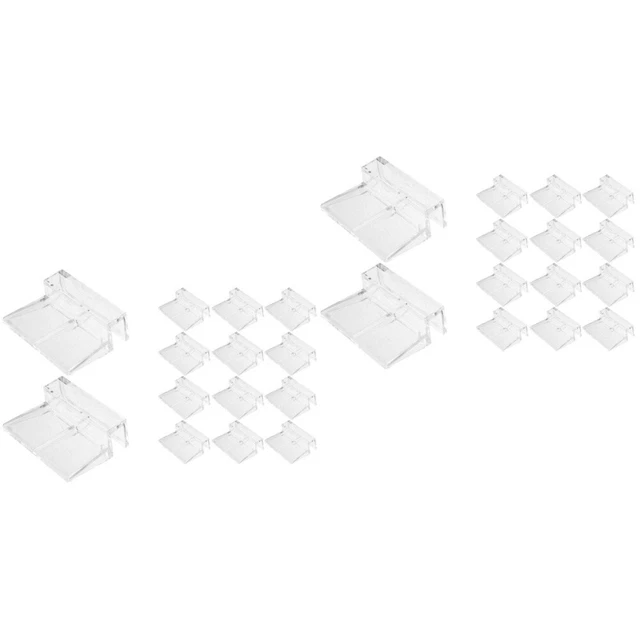 32 Pcs Practical Aquarium Glass Fish Mouth Clip for Aquarium Lid Fish Tank