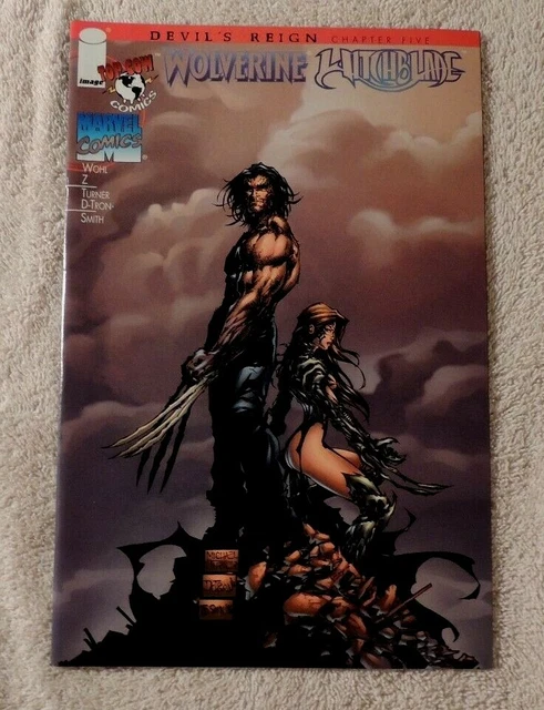 Marvel Comics Wolverine Witchblade Devil's Reign