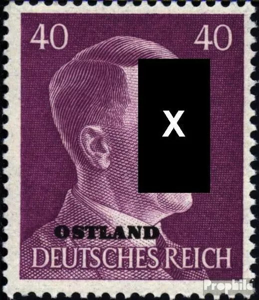 Briefmarken Ostland (Dt.Bes.2.WK.) 1941 Mi 15 postfrisch