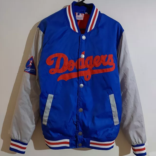 Majestic LOS ANGELES LA DODGERS MLB Baseball Varsity Bomber Jacket - Size Medium