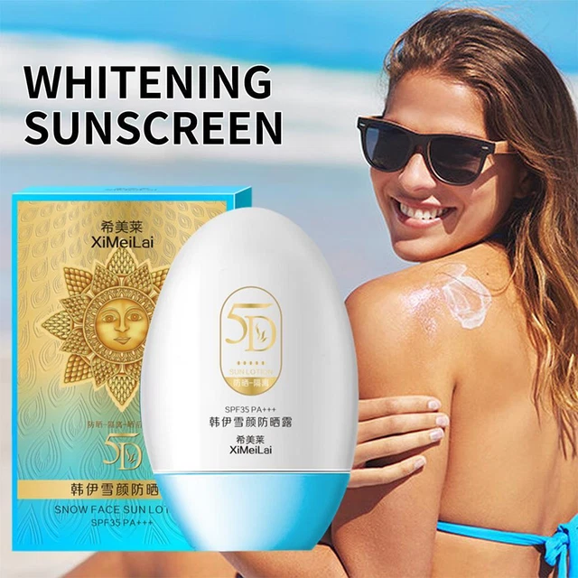 Aislamiento corporal facial protector solar loción blanqueadora hidratante 7W3Q N F2Q5