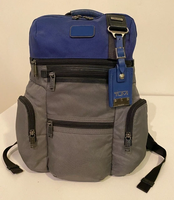 Tumi “Knox” Backpack - Blue/Gray – Alpha Bravo – 22681GAH