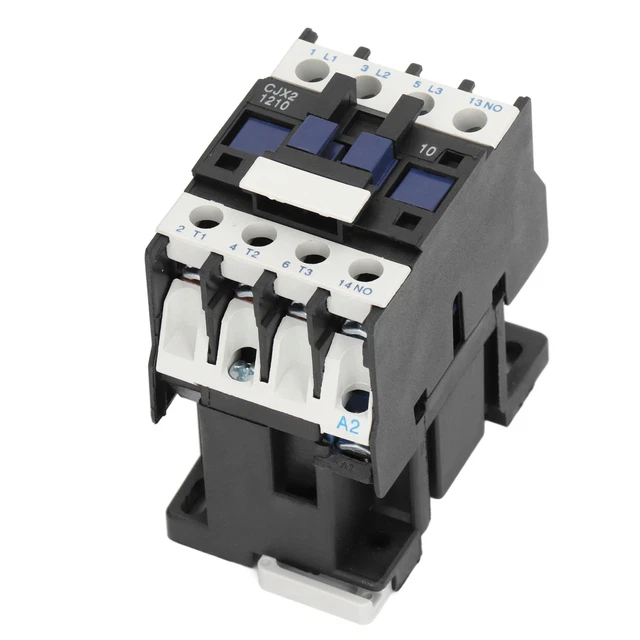 Contattore CA controller interruttore controllo carico circuito normalmente aperto 12 A AC380V❤