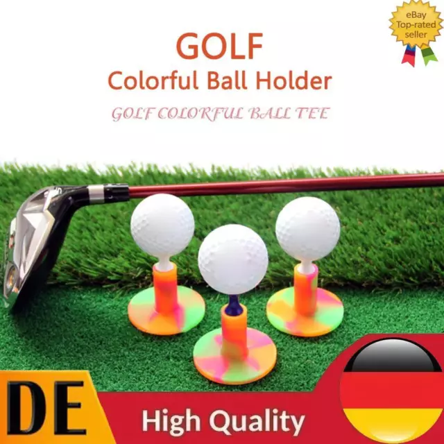 1pc Golf Tee Tripod Durable Rubber Stable Golf Tee Training Aid for Practice Mat