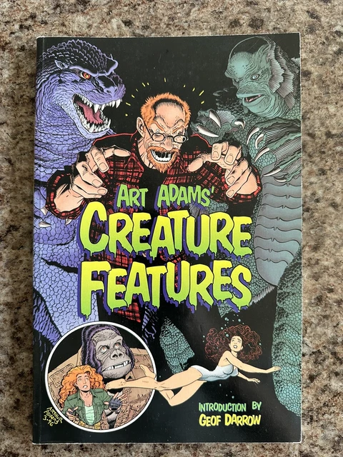 Art Adams Creature Features TPB OOP Godzilla Black Lagoon Dark Horse Comics Rare
