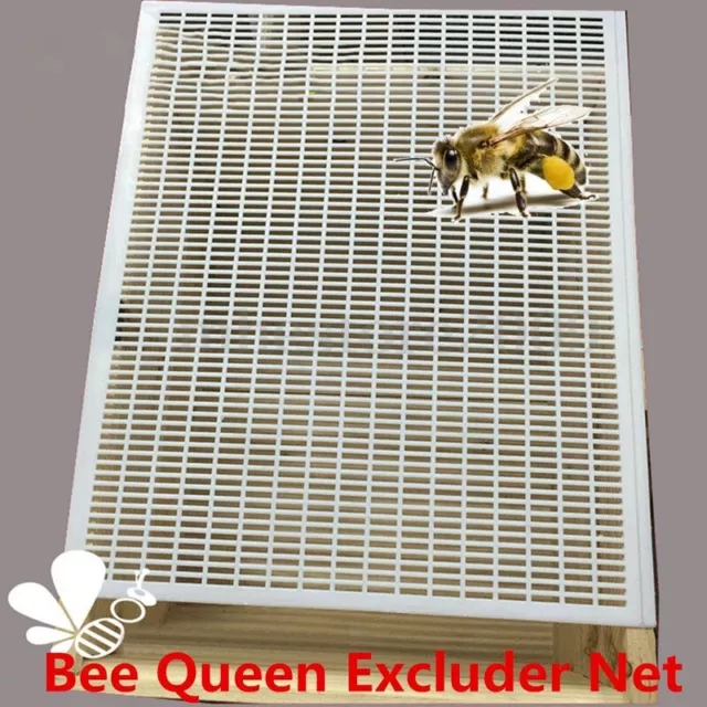 1x Frame Beekeeping Beekeeper Bee Queen Excluder Trapping Grid Net Tool Top 3