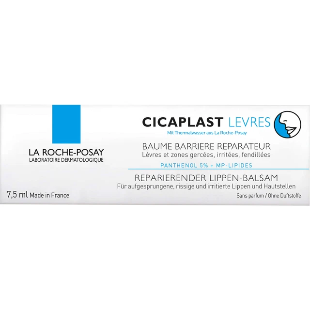 LA ROCHE-POSAY Cicaplast Bálsamo Labial Reparador, 7,5 ml Crema 10094031