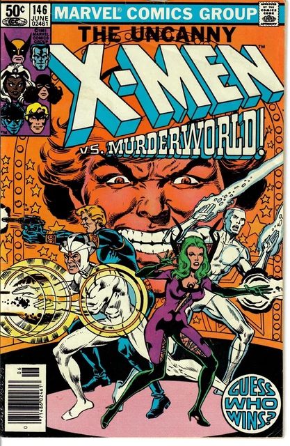 Uncanny X-Men 146 - "Murderworld!" - 6.0 / FN  Newsstand!